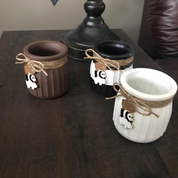 3 Handmade “We Bare Bears” Cartoon-Themed Desk Organizers/Room Décor - Picture 3 of 10